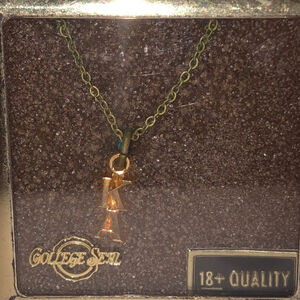 Kappa Alpha Lavaliere Charm Dainty Vintage Sorority Pendant Necklace